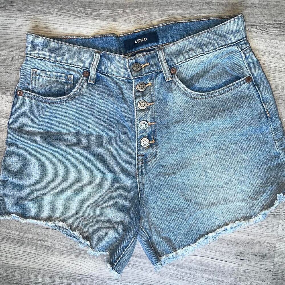 Aeropostale Women's Blue Shorts